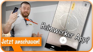 Wandflächen mit Smartphone messen 📲 iOS 12 MaßbandApp TEST [upl. by Ardnasal19]