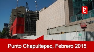 Punto Chapultepec en etapa de cimentación wwwedemxcom [upl. by Ahtenek399]