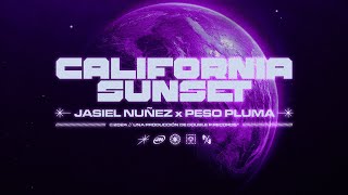 California Sunset  Jasiel Nuñez Peso Pluma Lyric Video [upl. by Frye224]