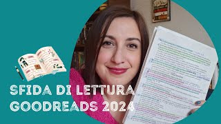 Sfida Il circolo della lettura 2024  una bellissima reading challenge su Goodreads [upl. by Frasch]