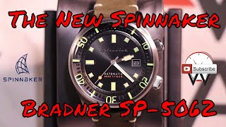 Spinnaker Bradner SP5062 Dive Watch Review from Spinnaker Watches [upl. by Val856]