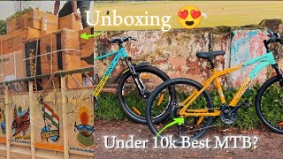 Best Gear Cycle Under 10k   Unboxing MTB 😍 mraatif07 [upl. by Gerfen]