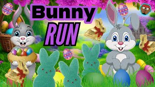 Bunny Run An Easter PE Experience  Brain Break  Bunny Hop  Easter Workout  PhonicsMan Fitness [upl. by Cornish794]