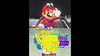 Mario VS SpongeBob Requested [upl. by Adnirem776]