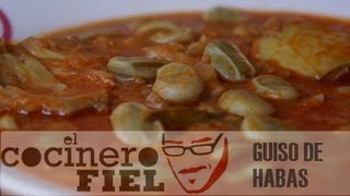 Habas con jamón  Receta tradicional granadina [upl. by Atiuqat]