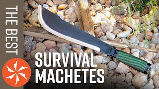 Best Survival Machetes of 2020 Available at KnifeCenter [upl. by Yralam]