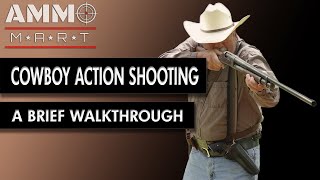 A Brief Walkthrough of a Cowboy Action Shooting Event [upl. by Eckel434]