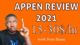 Appen Review 2021 Work from Home Opportunity [upl. by Enilrahc]