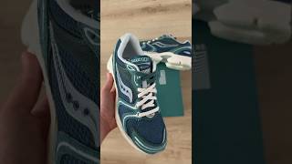 Unboxing the new ​⁠ END x Saucony​⁠ collab on the Triumph 4 ‘Nessie’ [upl. by Baese]