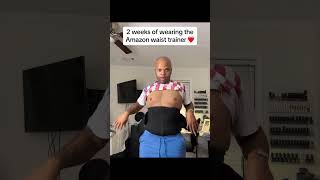 My review of my Amazon waist trainer after 2 weeks mondaymotivation waisttrainer amazonfind [upl. by Esertal319]