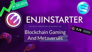 EnjinStarter The NextGen Blockchain Gaming Launchpad for Enjins Ecosystem [upl. by Aisinut]