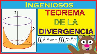 TEOREMA de la DIVERGENCIA 😉 Calculo del FLUJO de un CAMPO VECTORIAL ✔ [upl. by Colene707]