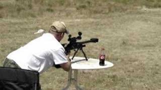 Shooting the 50 BMG armalite AR50 [upl. by Nnylear983]