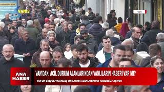 Van’daki Acil Durum Alanlarından Vanlıların Haberi Var Mı Van’da Birçok Vatandaş Toplanma Alanları [upl. by Amadus858]