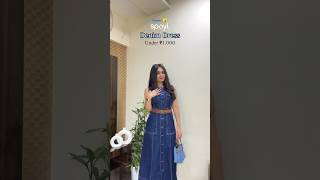 Denim Dresses Under ₹1000 flipkart  Links in Description 🔗 [upl. by Ahsela]