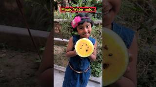 Magic Watermelon🍉😱🤣 shorts comedy trishikarimpashorts [upl. by Alraep]