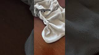 Pocket Cloth Diaper Stuffing TIP Do not skip this step shorts rumparooz kangacare [upl. by Yahsed770]