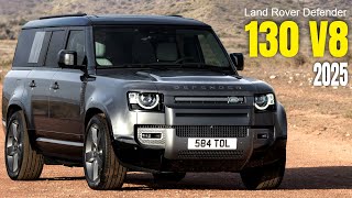 NEW 2025 Land Rover Defender 130 V8 Revealed [upl. by Laurene313]