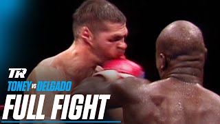 James Toney Stunts amp Styles On Freddie Delgado  ON THIS DAY [upl. by Nino]