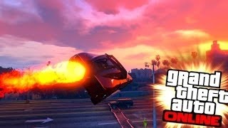 Best of Rocket Voltic stuntsjumps compilation GTA 5 [upl. by Yznil]