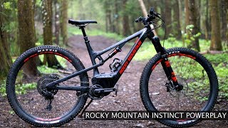 2019 Rocky Mountain Instinct Powerplay A70 review  eMTB Videos [upl. by Nazay]