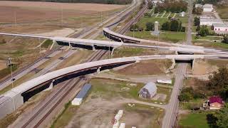 SR 823 Southern Ohio Veterans Memorial Highway Construction Evolution [upl. by Yeo]