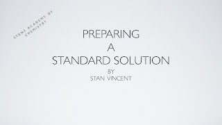 How to Prepare a Standard Solution  Prepare 0002 M Fe3 Solution  Primary Standard Solution [upl. by Enatan]