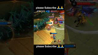 Very dangerous fight mobile legends bang bang 🤯 mobilelegends shortsshortfeed [upl. by Elay50]