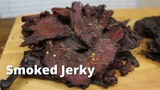 Smoked Jerky  Smoked Beef Jerky and Smoked Deer Jerky on Ole Hickory with Malcom Reed [upl. by David]