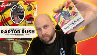 Dr Squatch RAPTOR RUSH Review This one takes an Unexpected Turn [upl. by Oluas600]