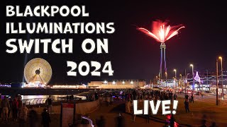 Blackpool Illuminations Switch On Live [upl. by Milore]