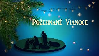 Vianoce  Modré Vianoce Šťastné veselé Vianoce Vianočné prianie Pozdrav Merry Christmas [upl. by Skelly]