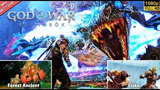 GOW RAGNAROK  KRATOS KILLING MONSTERS  BOSS FIGHTS  NO COMMENTARY [upl. by Janik]