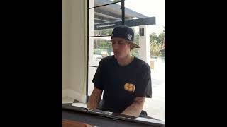 Justin Bieber  Peaches Piano Version [upl. by Felicidad480]