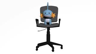 Mudkip chair spin in 4K [upl. by Miarfe915]