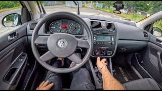 2004 Volkswagen Golf MK5 19 TDI 105 hp 0100 POV Test Drive 2097 Joe Black [upl. by Retnuh]