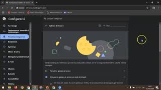 Gestió de galetes  cookies  al Google Chrome [upl. by Laicram]