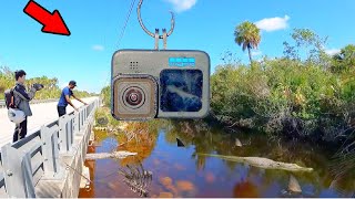 Dropped a GoPro Under the Worlds Most Dangerous Fishing Bridge [upl. by Nabala]