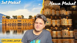 Exploring Jal Mahal amp Hawa Mahal  Night Life of Jaipur  Jaipur Vlogs [upl. by Wendie]