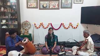 Aditi Sankaranarayanan  Navaratri Concert Series 2024  Day 1  Concert 3 [upl. by Juley]