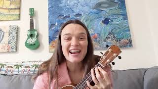 Belly Button Song by Sandra Boynton ukulele [upl. by Marlane410]