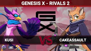 Genesis X Rivals 2  Winners Top 32  Kusi Vs CakeAssault [upl. by Nrobyalc570]