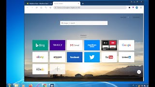 TUTORIAL Scaricare e installare Maxthon 6 Browser  panoramica BASE [upl. by Trahurn471]