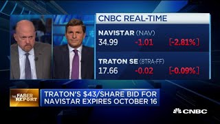 Tratons 43 per share bid for Navistar expires Friday [upl. by Willabella]