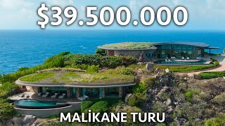 39500000lık Okyanus Manzaralı ULTRA Modern Malikane Turu [upl. by Ledairam852]