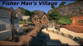 Fisher Mans Village  A Minecraft Production [upl. by Leontyne]