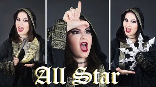 ALL STAR as an English Madrigal  Smash Mouth  Onewoman a cappella  Arr Nathan Howe [upl. by Ariajaj]