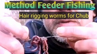 Method Feeder Fishing Small River Fishing for Chub [upl. by Llenet]