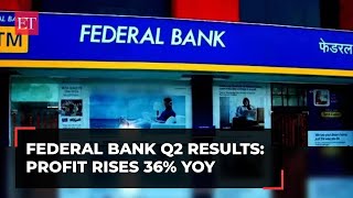 Federal Bank Q2 Results Profit rises 36 YoY to Rs 954 cr [upl. by Hnacogn646]