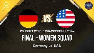 WELTMEISTERSCHAFT  FINALE  WOMEN SQUAD  Deutschland vs USA [upl. by Anelam]